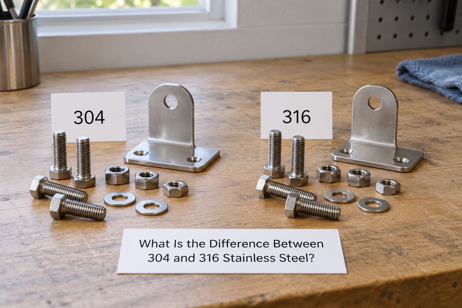 What Is the Difference Between 304 and 316 Stainless Steel?