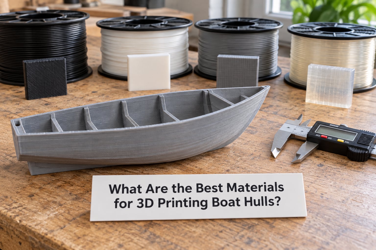 What Are the Best Materials for 3D Printing Boat Hulls?