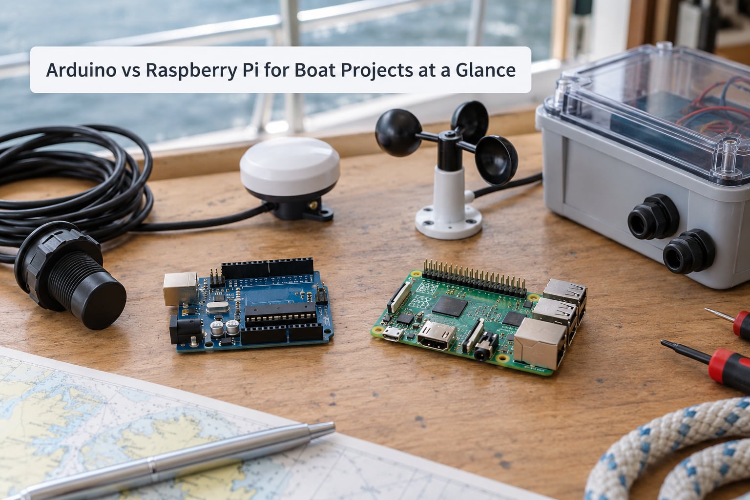 Arduino vs Raspberry Pi for Boat Projects at a Glance