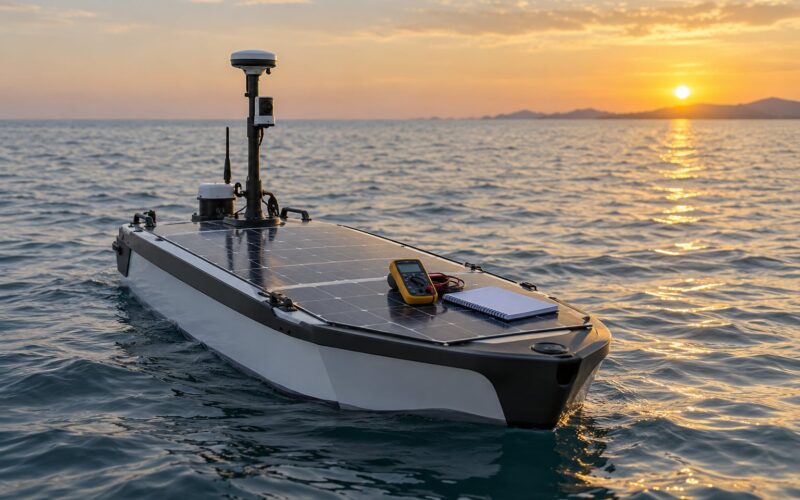 How to Size a Solar Panel for a Marine Robot (2026)