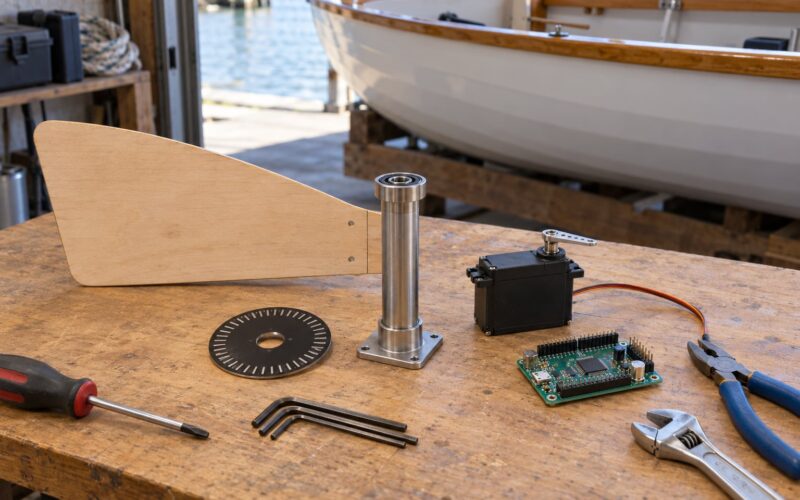 how to build a wind vane self steering system for small boats 2026