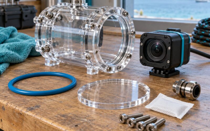 How to Build an Underwater Camera Housing for Rovers 2026