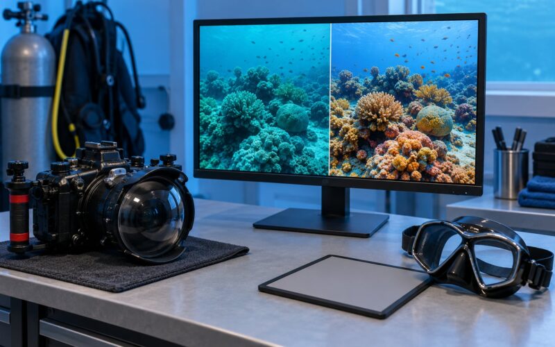 How to Color Correct Underwater Photos: Easy 2026