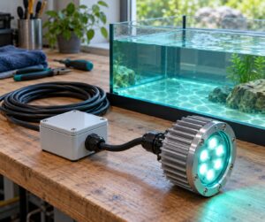 how to make an underwater light