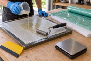 how to laminate a composite panel