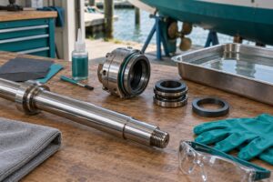 how to make a watertight shaft seal
