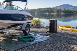 how to clean a hull without harming water
