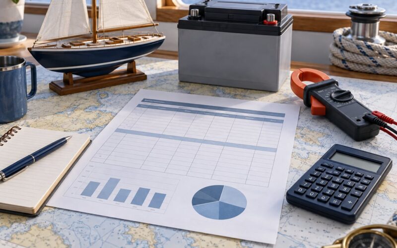 How to Calculate an Energy Budget for a Small Boat (2026)