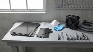 how to work with carbon fiber safely