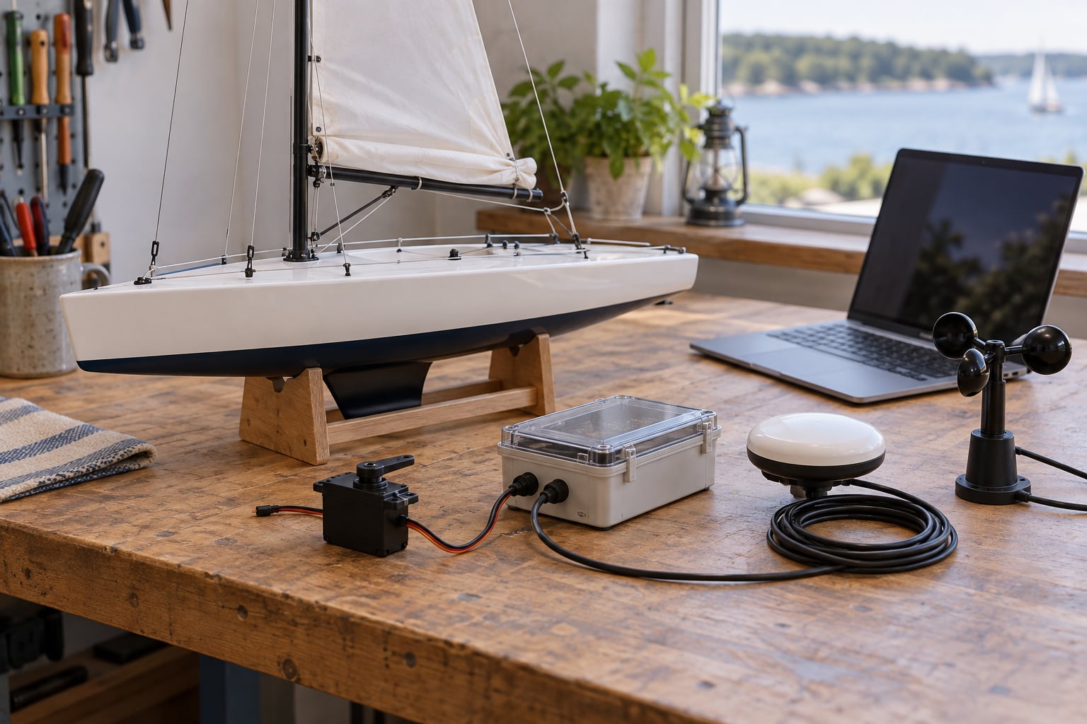 how to build an autonomous sailboat for beginners
