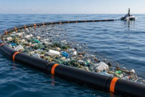 how ocean plastic cleanup systems work