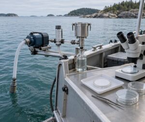 how microplastics are collected and counted