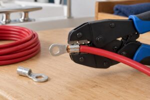 how to crimp marine wire properly