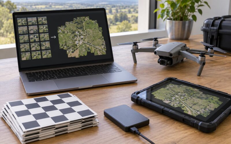 How to Stitch Drone Photos Into a Map (2026) Field Guide