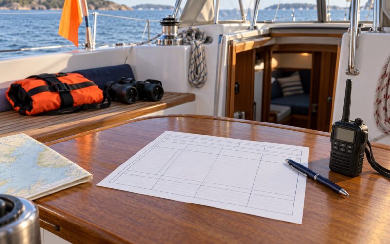 How to Write a Float Plan: Offshore Sailing Safety Guide 2026