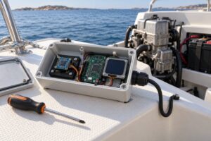 how to build a digital compass for a boat