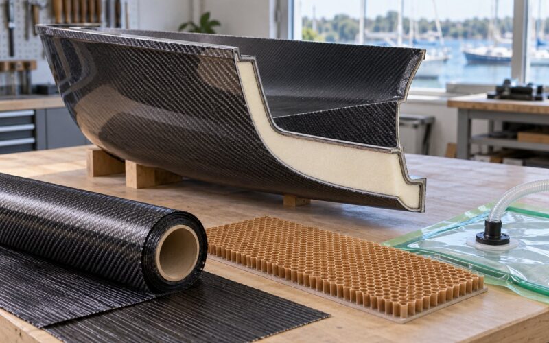 How Carbon Fiber Is Used in Boat Building, Explained (2026)