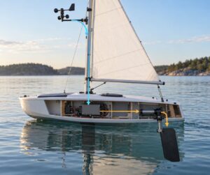 how a windvane autopilot works