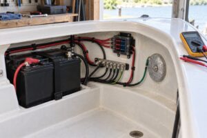 how to ground a small boat electrical system