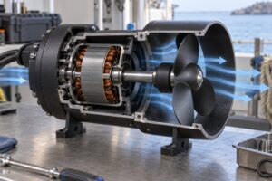 how rov thrusters work