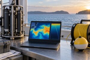 how to plot ocean data in python