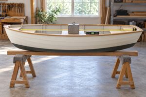 how to find the center of gravity on a boat