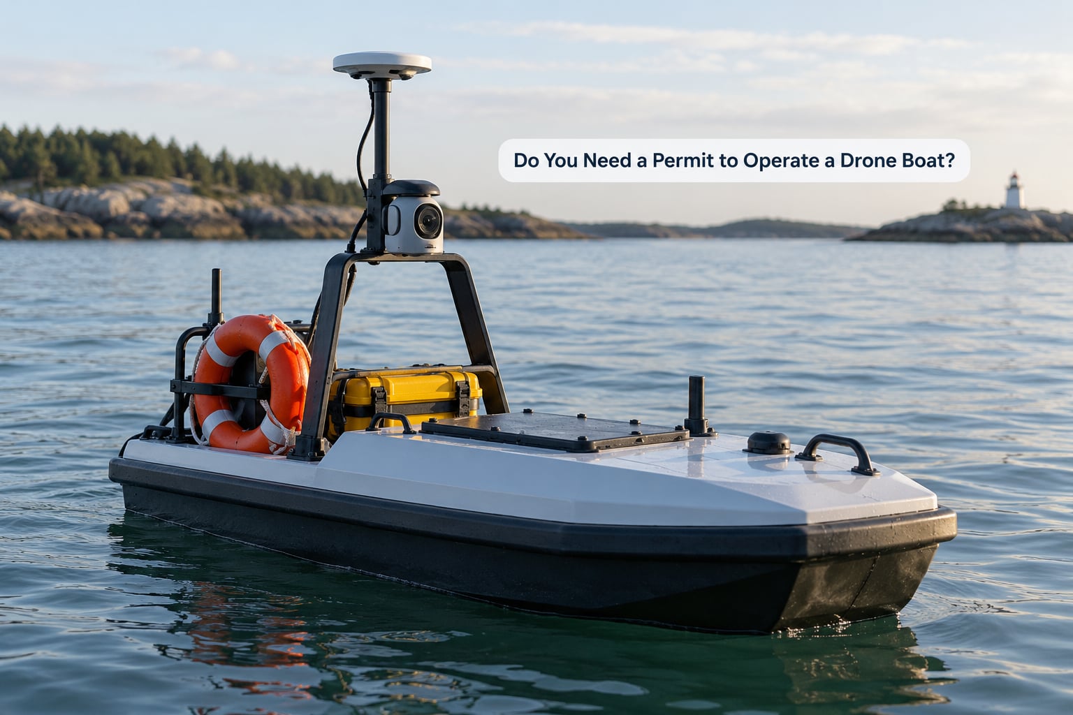 Do You Need a Permit to Operate a Drone Boat?