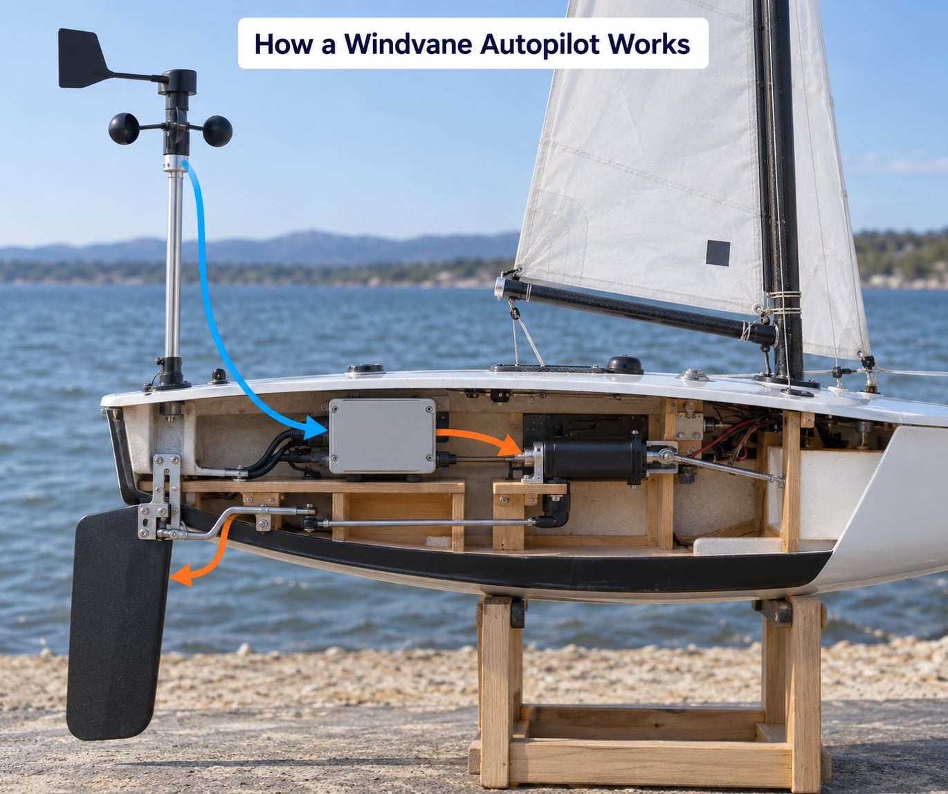How a Windvane Autopilot Works