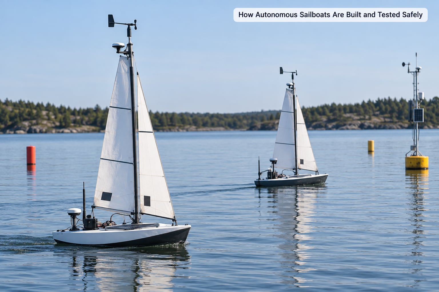 How Autonomous Sailboats Are Built and Tested Safely