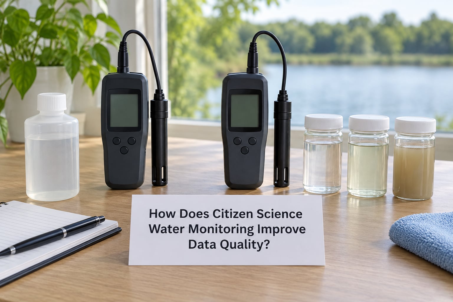 How Does Citizen Science Water Monitoring Improve Data Quality?