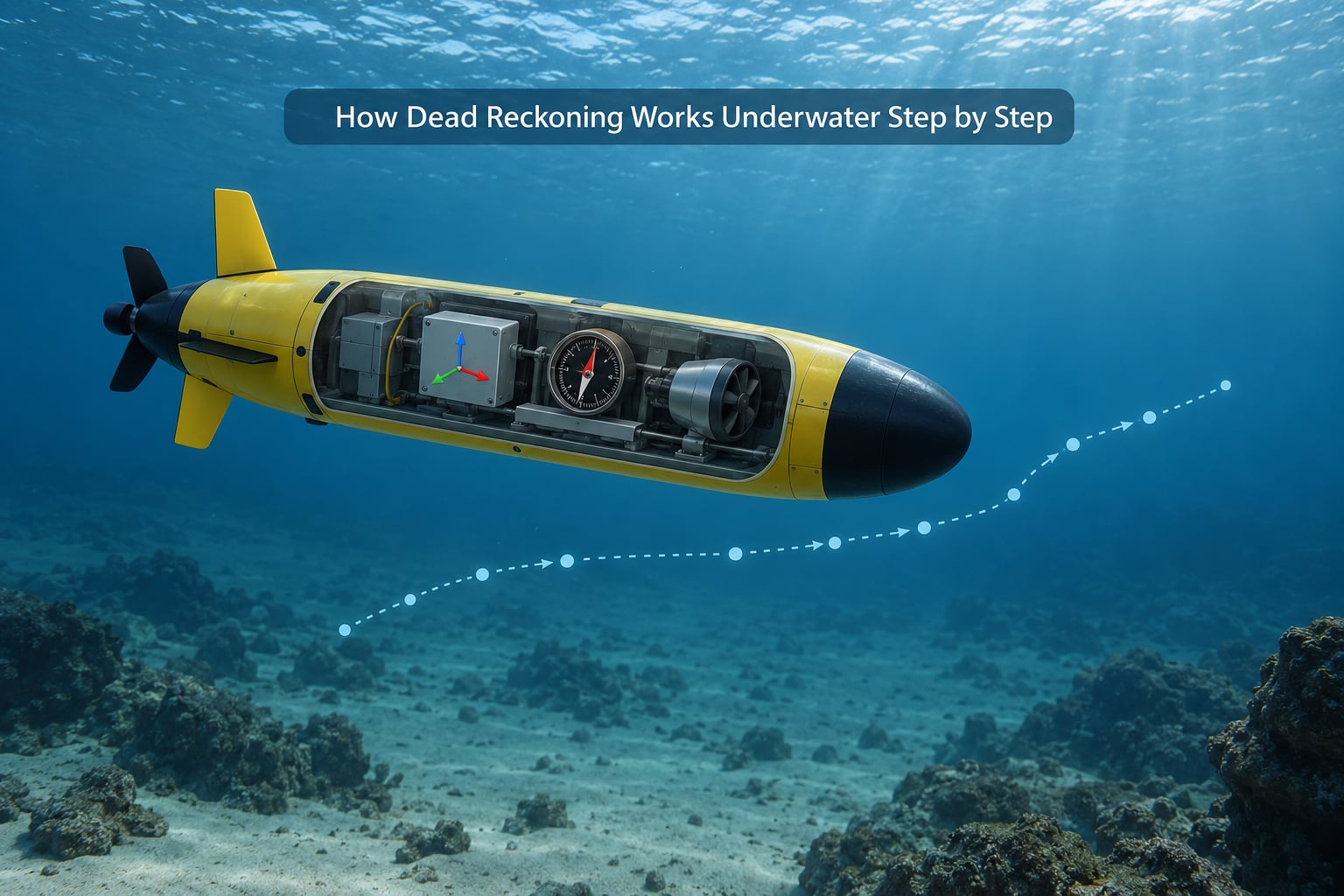 How Dead Reckoning Works Underwater Step by Step