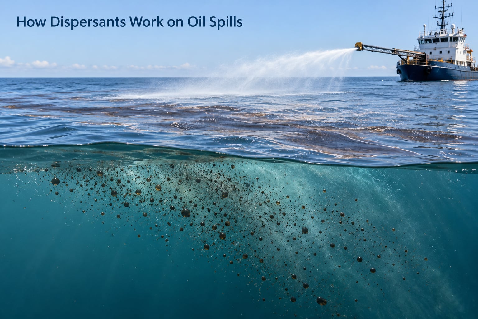 How Dispersants Work on Oil Spills