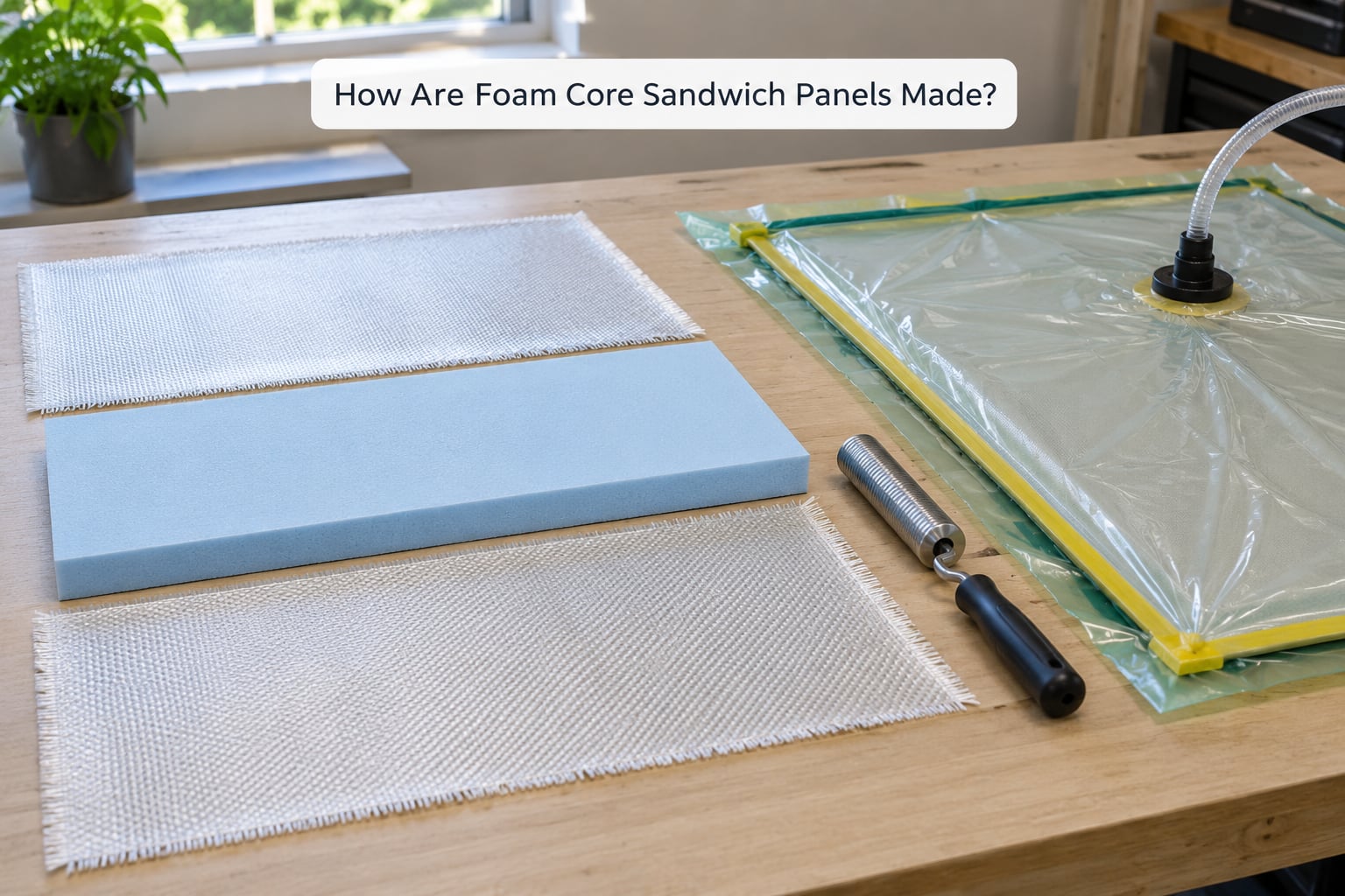 How Are Foam Core Sandwich Panels Made?