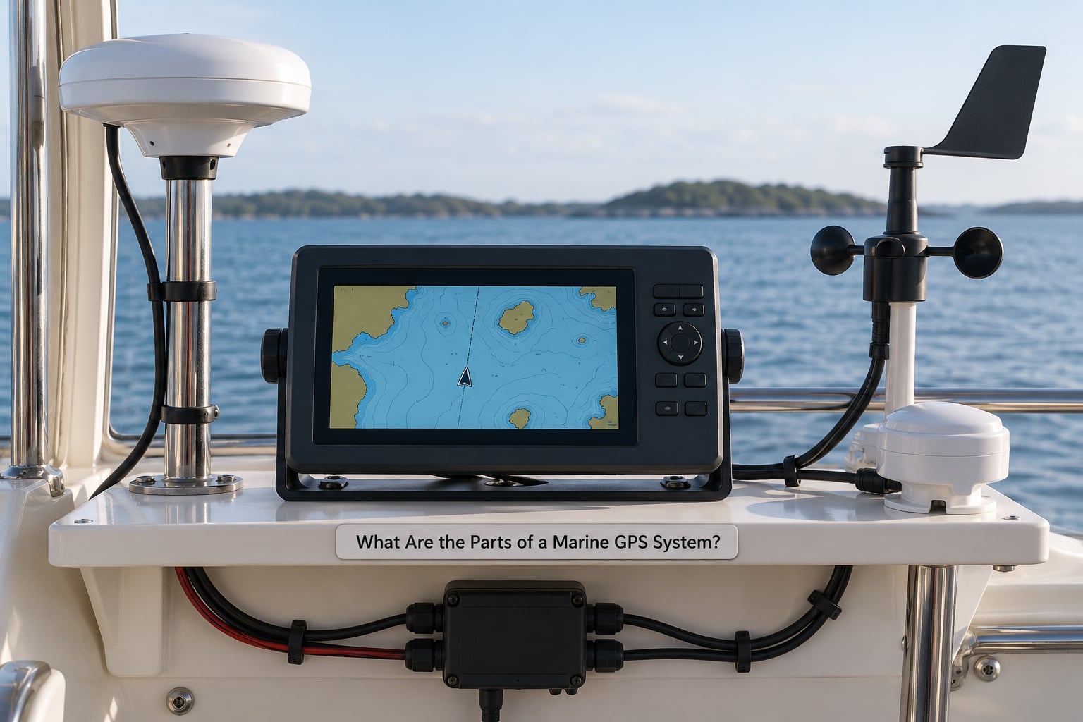 What Are the Parts of a Marine GPS System?