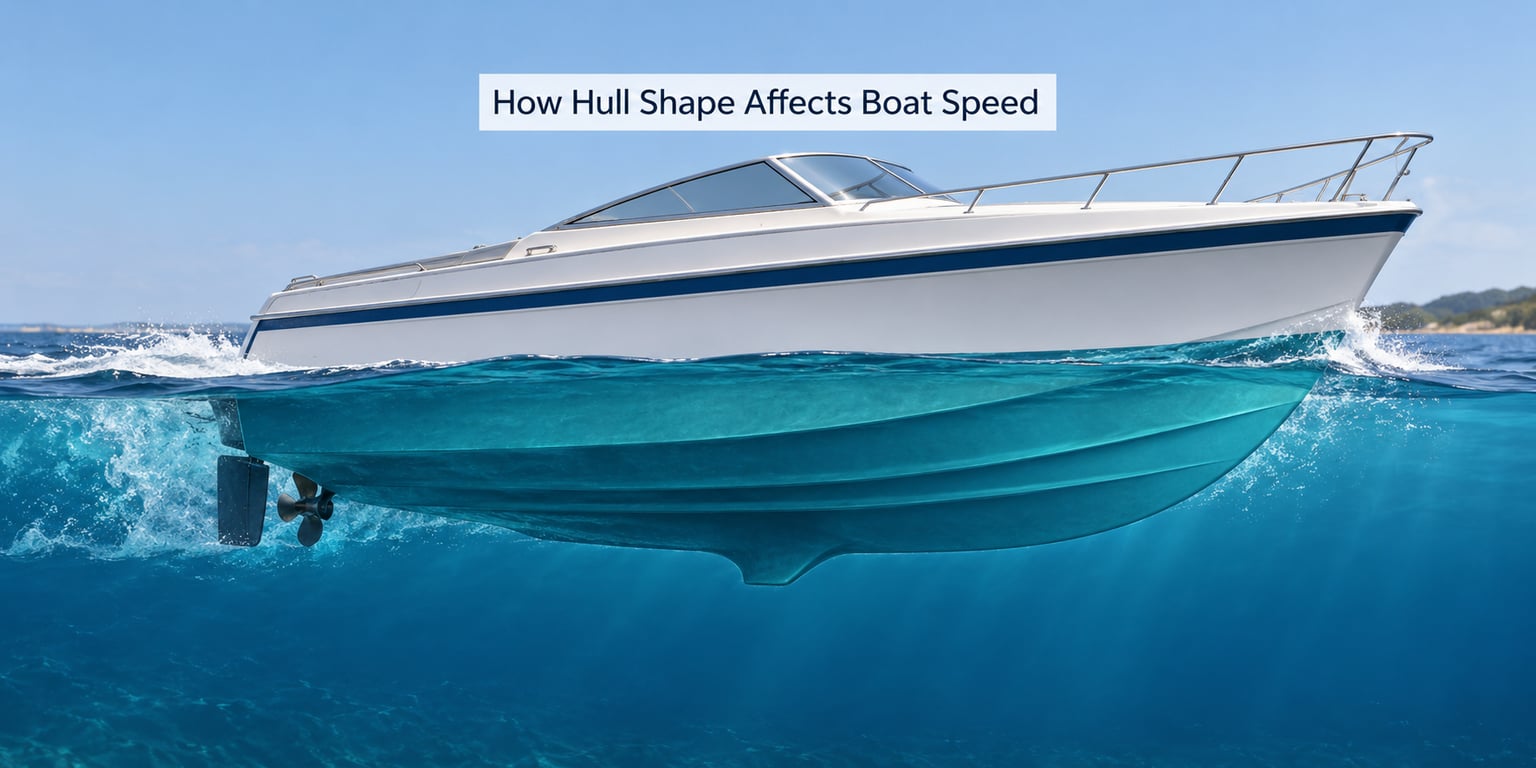 How Hull Shape Affects Boat Speed