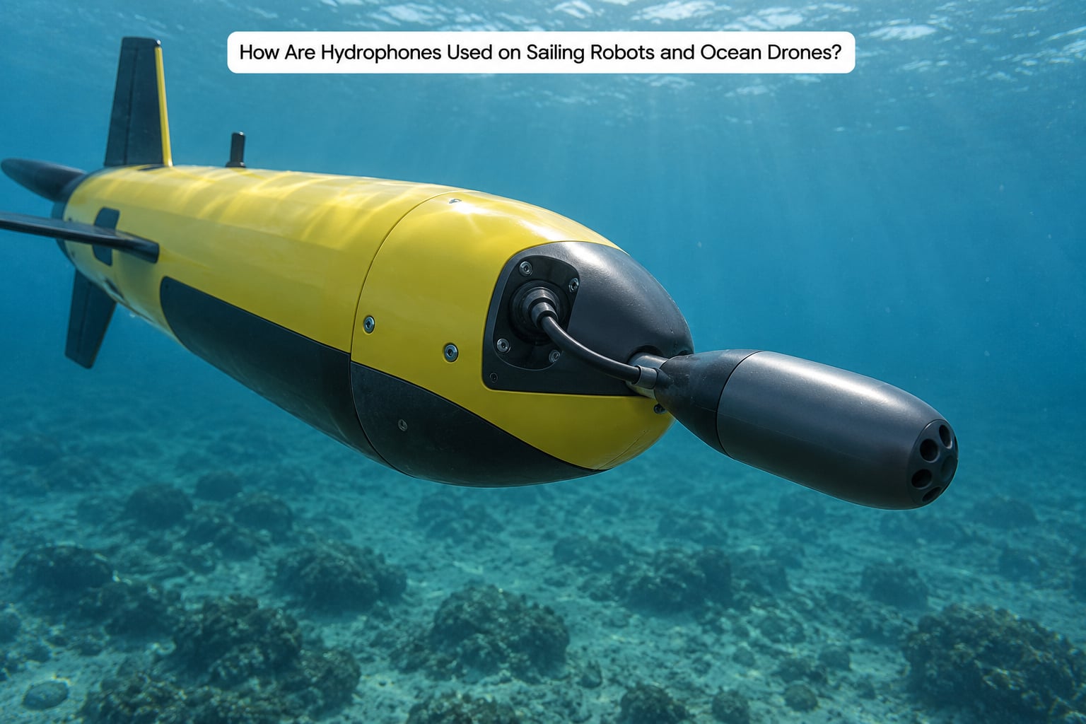How Are Hydrophones Used on Sailing Robots and Ocean Drones?
