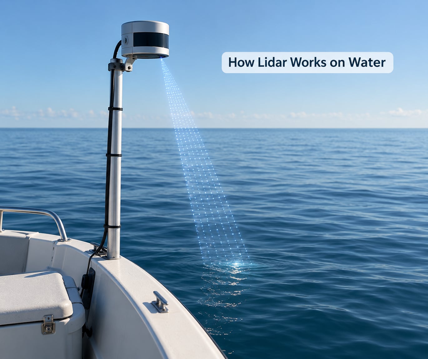 How Lidar Works on Water