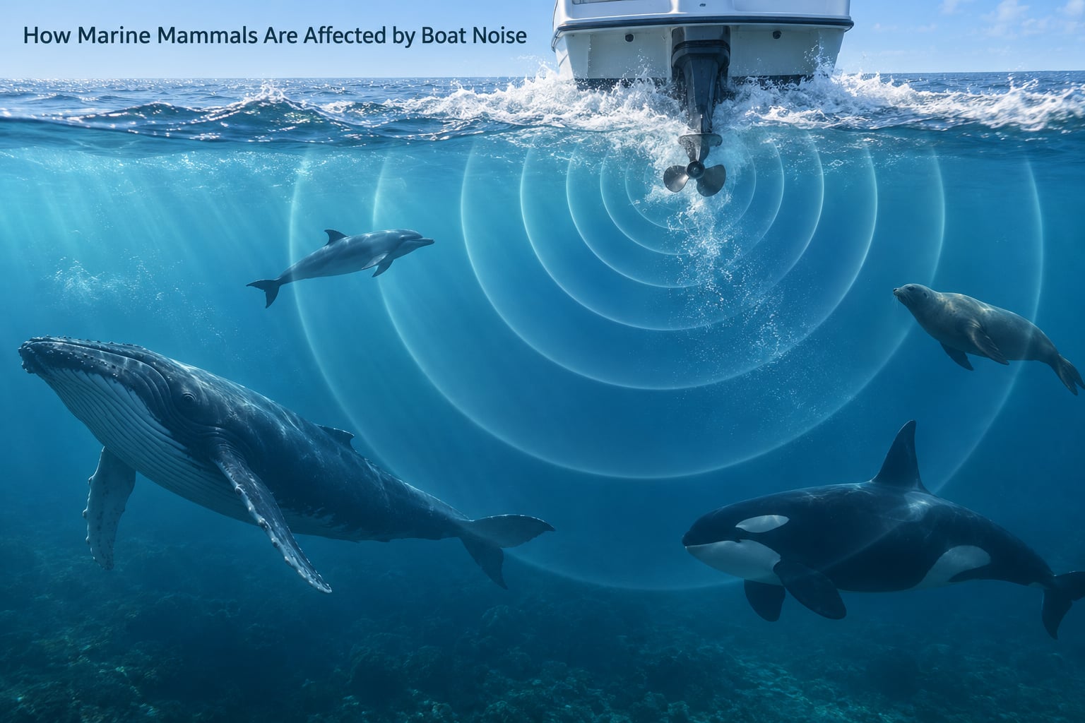 How Marine Mammals Are Affected by Boat Noise