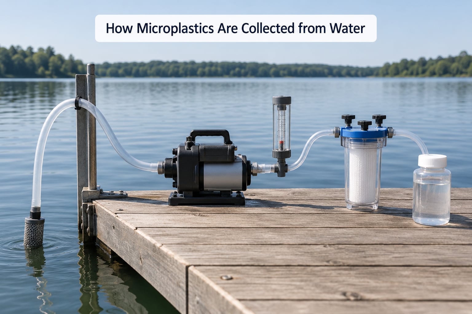 How Microplastics Are Collected from Water