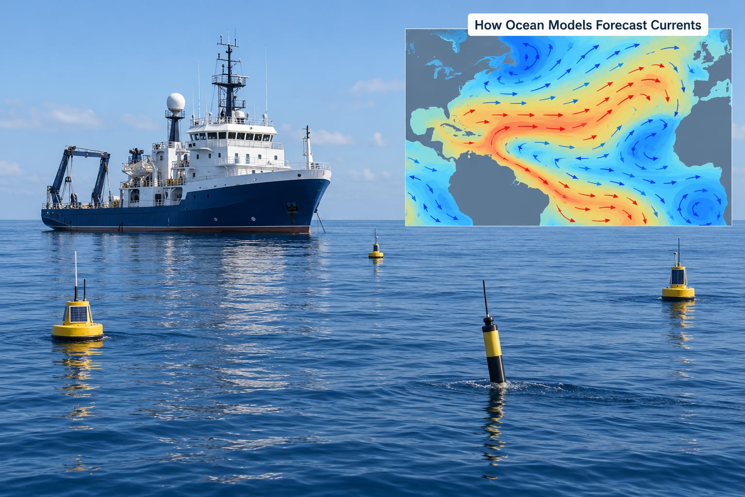 How Ocean Models Forecast Currents