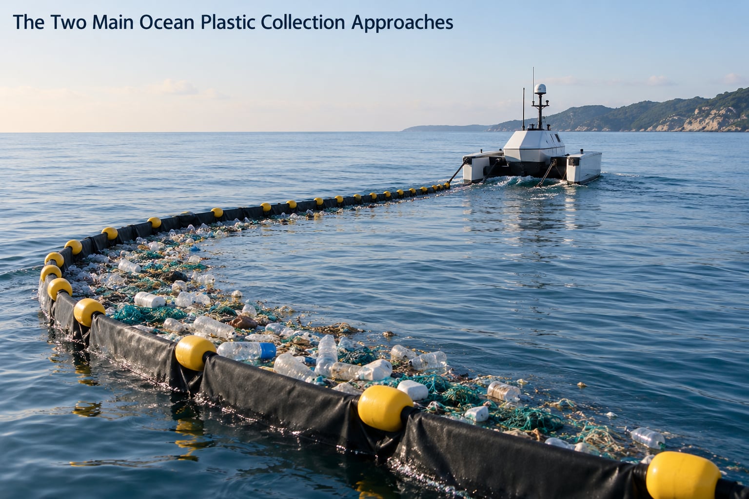 The Two Main Ocean Plastic Collection Approaches