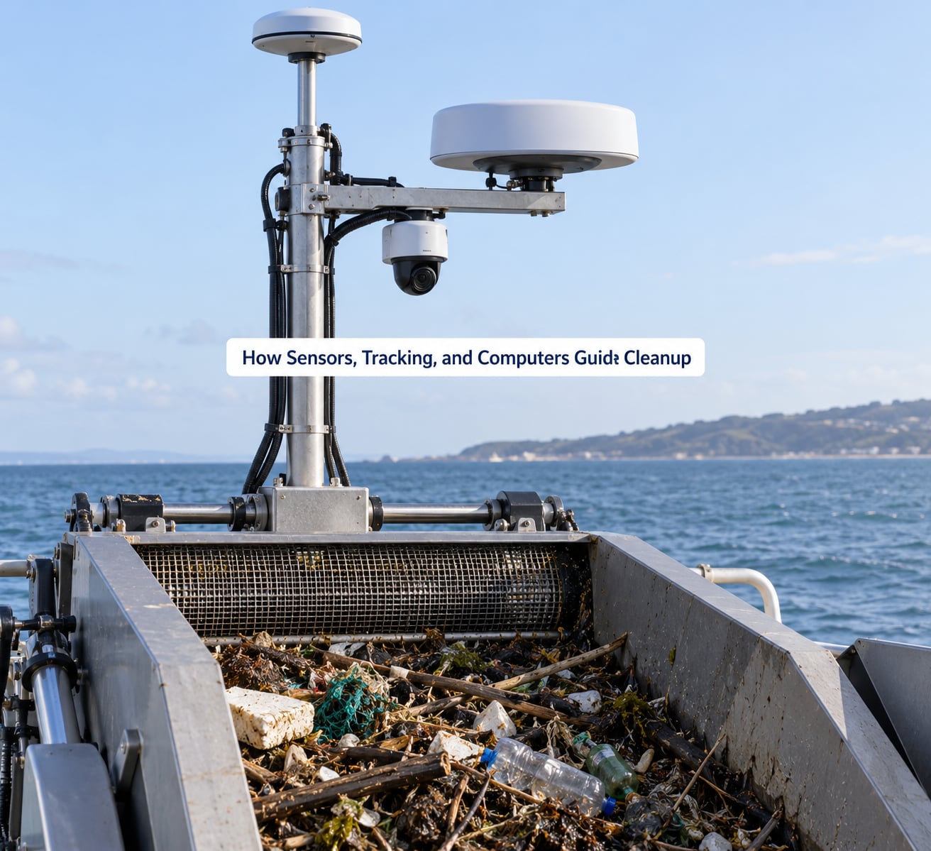 How Sensors, Tracking, and Computers Guide Cleanup