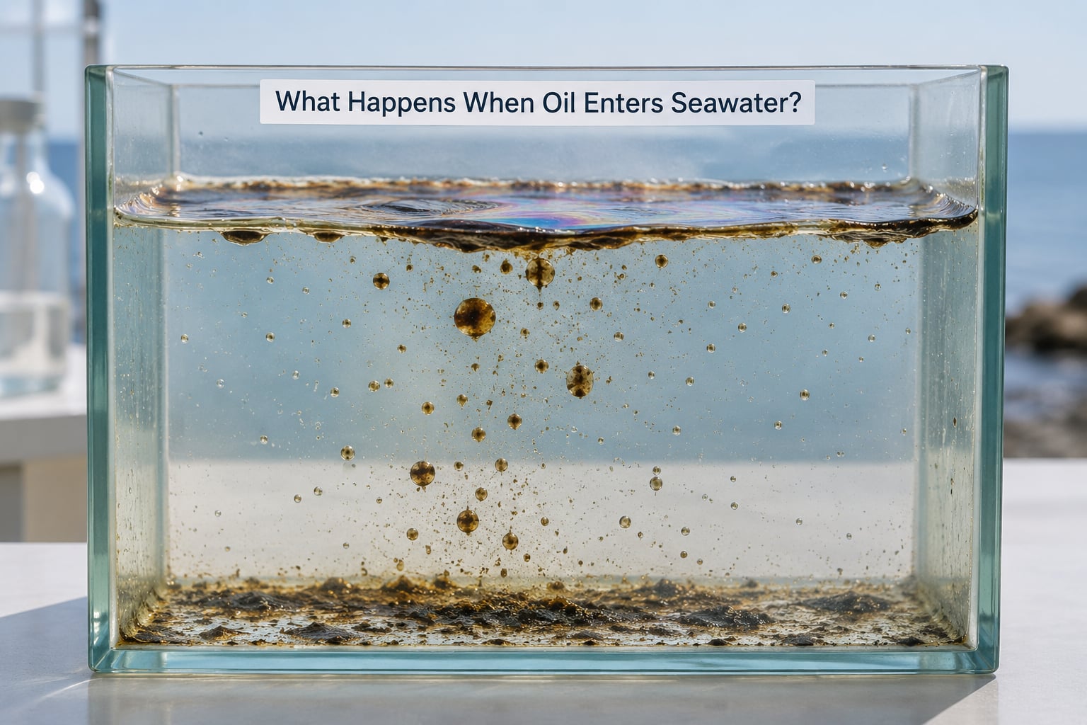 What Happens When Oil Enters Seawater?