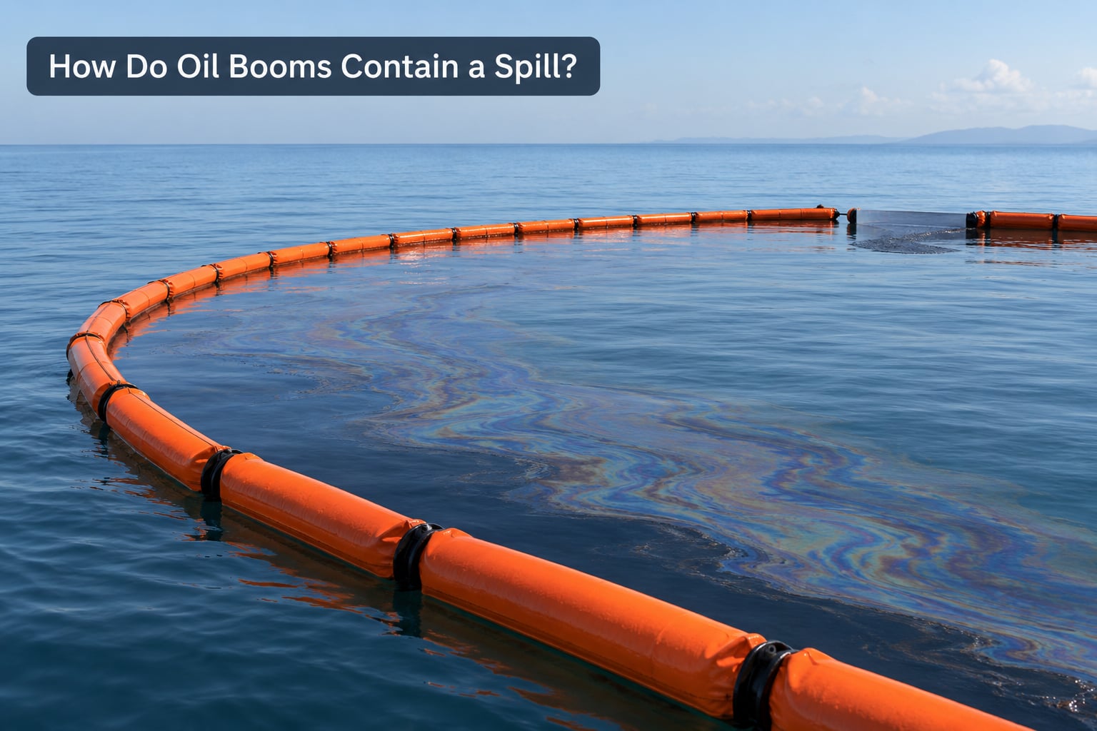 How Do Oil Booms Contain a Spill?