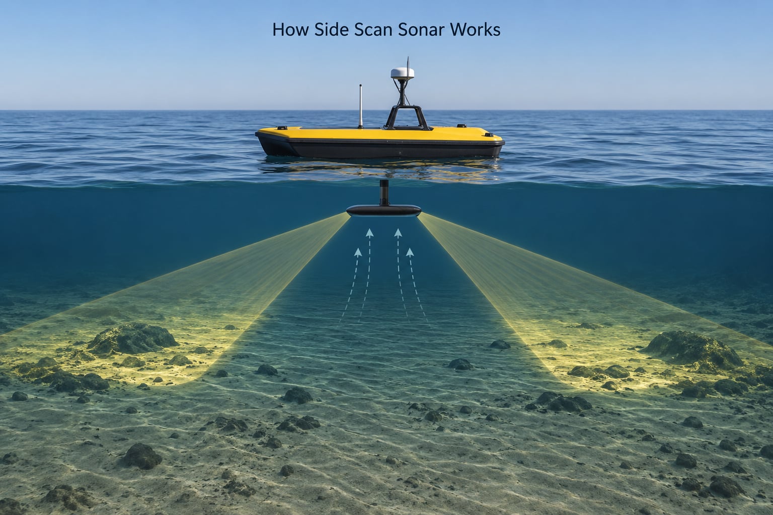 How Side Scan Sonar Works