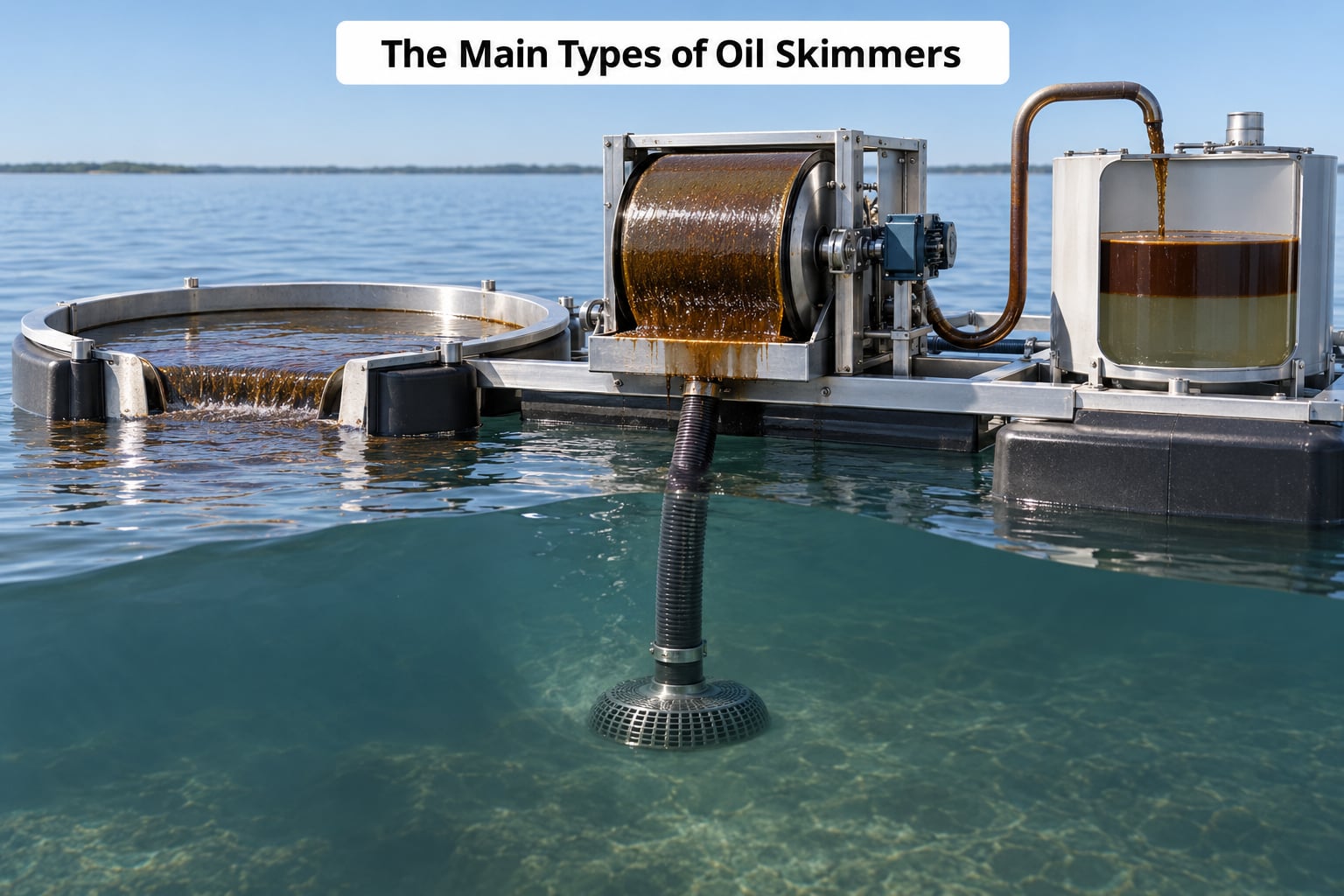 The Main Types of Oil Skimmers
