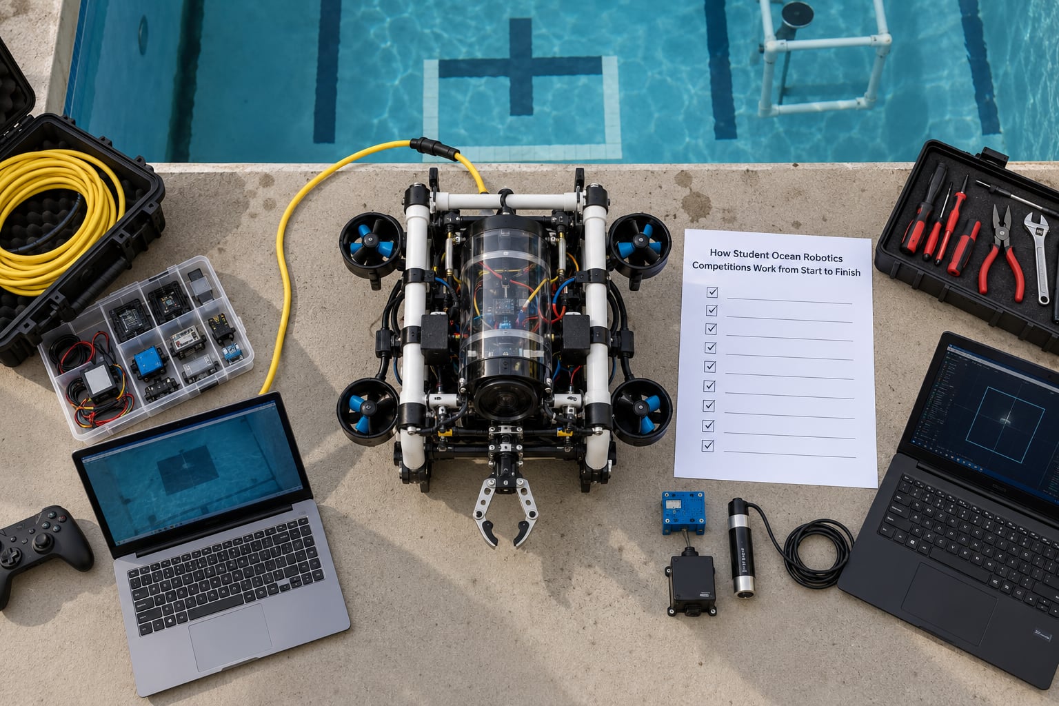 How Student Ocean Robotics Competitions Work from Start to Finish