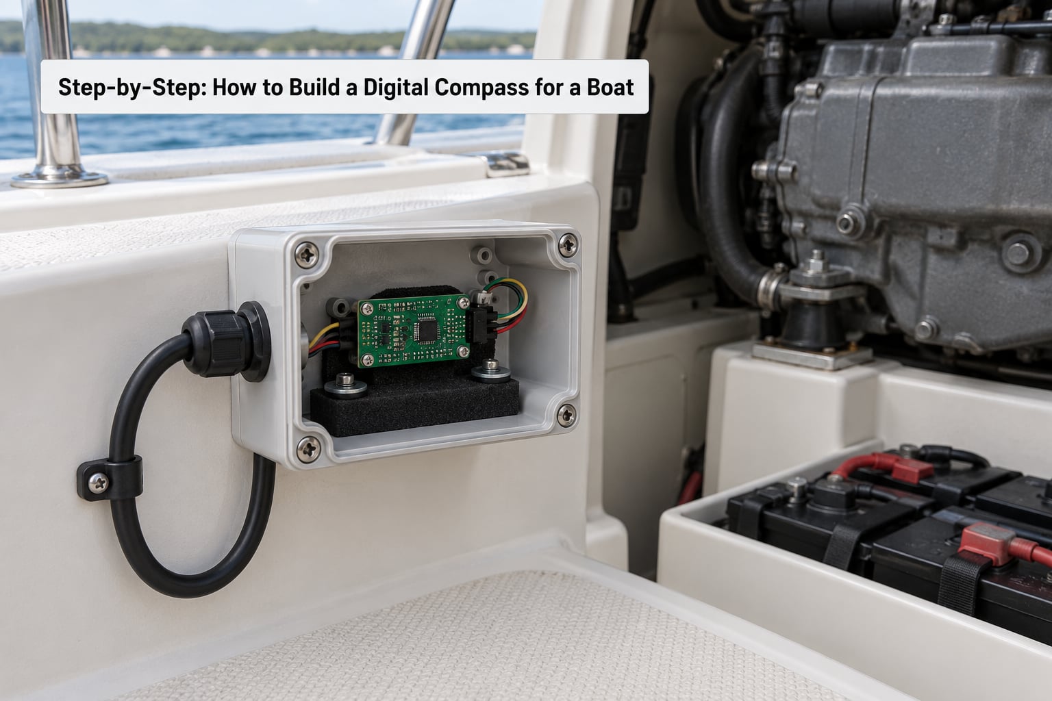 Step-by-Step: How to Build a Digital Compass for a Boat