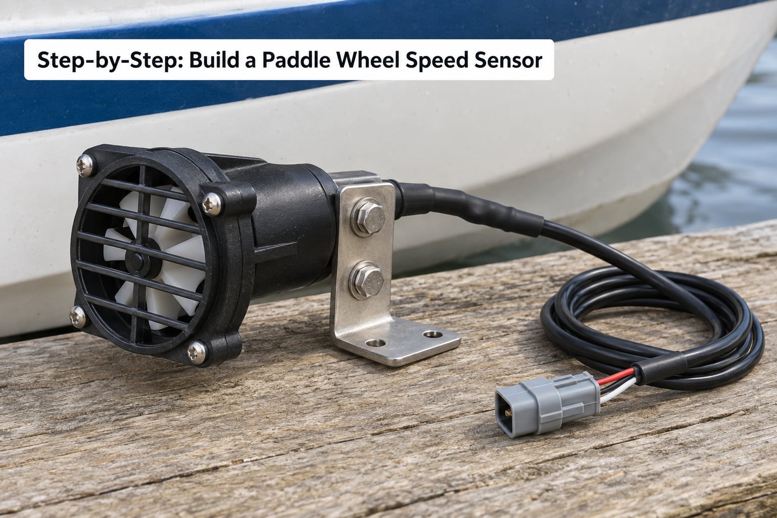 Step-by-Step: Build a Paddle Wheel Speed Sensor