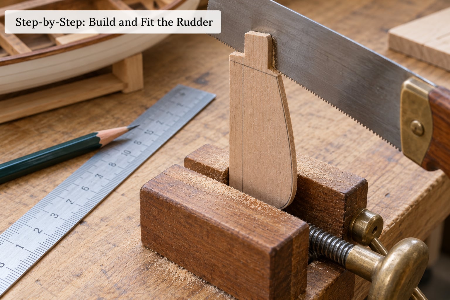 Step-by-Step: Build and Fit the Rudder